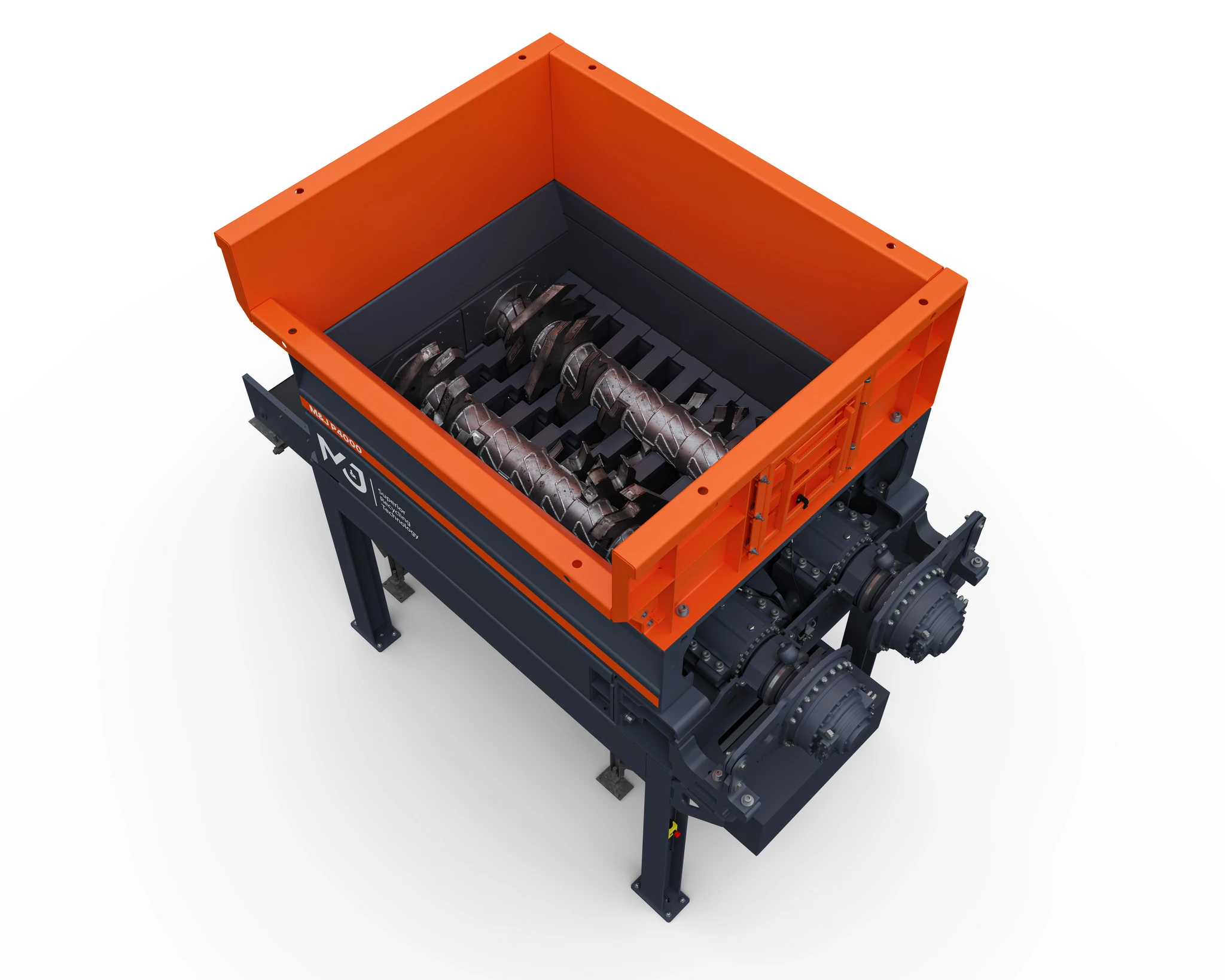 Pré-broyeur stationnaire M&J Recycling P4000E E-DRIVE