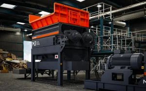 Pré-broyeur stationnaire M&J Recycling P4000E E-DRIVE