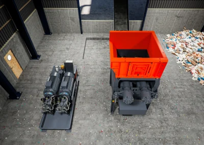 Broyeur stationnaire M&J Recycling MJ P1500